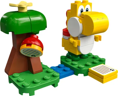 Image de LEGO Super Mario Arbre à fruits jaunes de Yoshi - 30509