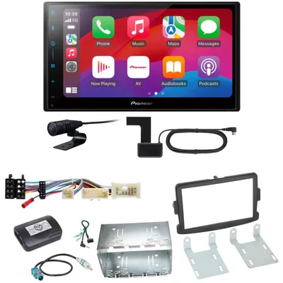 Produktbild von Pioneer SPH-DA77DAB CarPlay Android Auto DAB+ Einbauset für Dacia Dokker Sandero