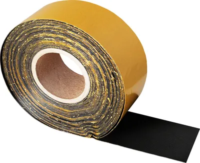 Produktbild von EPDM Dichtband 70mm - 25m Rolle (selbstklebend) | Fassadenunterkonstruktion Fenster- und Türabdichtung Dehnungsfuge Terrassenüberdachung Zaunbau