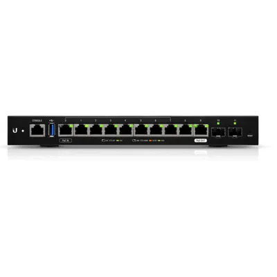 Produktbild von Ubiquiti EdgeRouter ER-12, Ethernet-WAN, Gigabit Ethernet, Schwarz