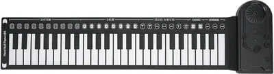 Produktbild von Tragbares Piano Keyboard, Flexible Elektronische Klaviertastatur mit 49 Tasten - CLAVIER