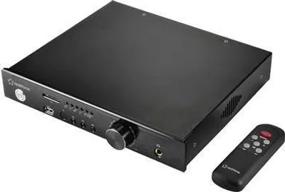 Immagine prodotto di Renkforce RF-WAM-500 Stereo-Verstärker 2 x 100 W Aluminium (RF-5043174)