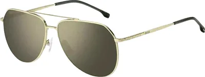 Image de Hugo Boss - Lunettes de soleil "Antireflex" pour homme, métal SY1599 (taille unique) (Or)