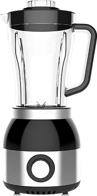 Immagine prodotto di Avizar, frullatore 1,8 L con bicchieri intercambiabili per succhi, salse e puree, nero/argento