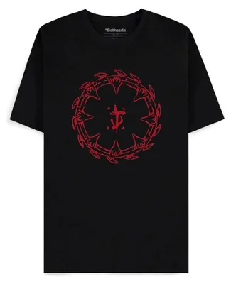 Produktbild von Koszulka Doom z logo Doom, rozmiar S, 100% bawełna, oficjalna licencja