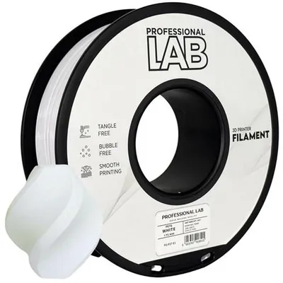 Zdjęcie produktu dla Filament PETG „White Professional Lab”, 1,75 mm, 1000 g, do drukarek 3D