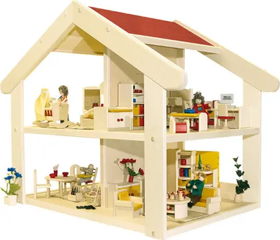 Produktbild von Puppenhaus Filius, ohne Möbel und Zubehör
