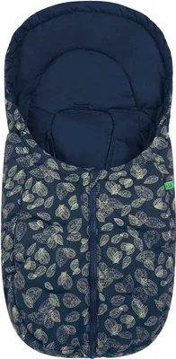 Produktbild von Odenwälder Fußsäckchen easy leaves navy