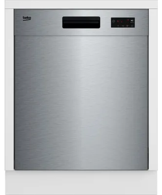 Produktbild von Beko BDUN15430X, Halb integriert, Standardgröße (60 cm), Edelstahl, Edelstahl, Berührung, LED