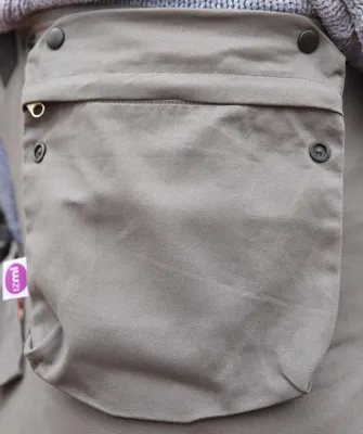 Produktbild von IZMI | Tasche für Baby- und Toddler-Tragen | Grau – Grau