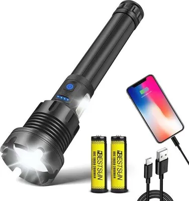 Obrázok produktu pre Nabíjateľná LED baterka s výkonom 20 000 lúmenov, vodotesná