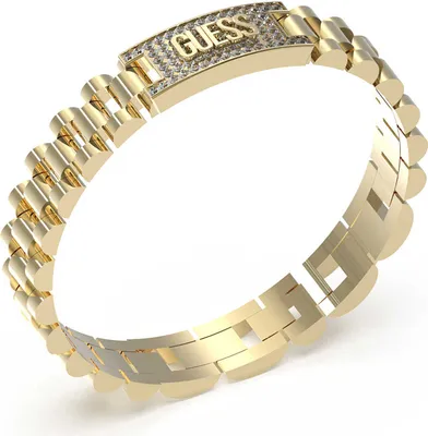 Produktbild von Guess Herrenarmband Stahl 316l 21cm