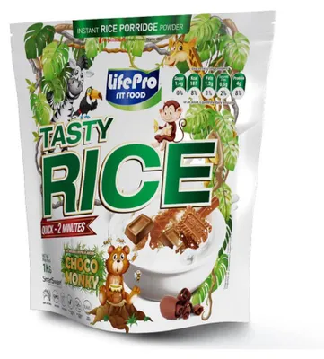 Image de Crèmes de riz - Lifepro - Tasty rice (1kg) - Saveur Choco Monky