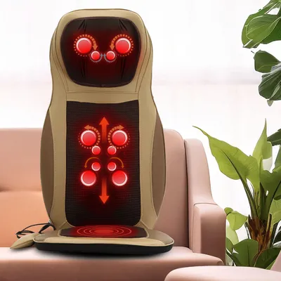 Produktbild von Rückenmassagegerät mit Wärmefunktion Massagegerät  Rückenmassagegerät  3D Rückenmassagematte