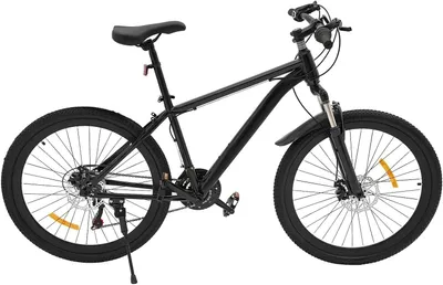 Productafbeelding van Mountainbike - Herenfiets - Buiten Fietsen - 21 Versnellingen - 66 cm Wielmaat - Zwart