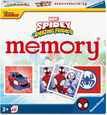 Immagine prodotto di Mini Memory® | 48 carte illustrate | Spidey | Gioco di abbinamento Ravensburger