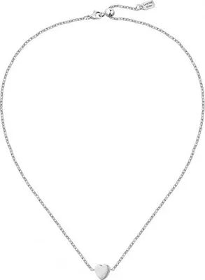 Image de Collier romantique en acier avec cristal Love LPS10ASD08