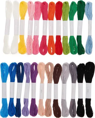 Image de Rico Design Stickgarnset Multicolour, 24-teilig Classic
