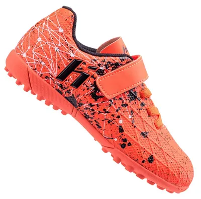 Produktbild von Huari - Kinder Schuhe "Vatoro", Fußball IG5017 (32 EU) (Orange/Schwarz)