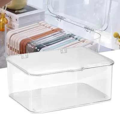 Produktbild von Transparante slaapkamerorganizer voor make-updoos met deksel