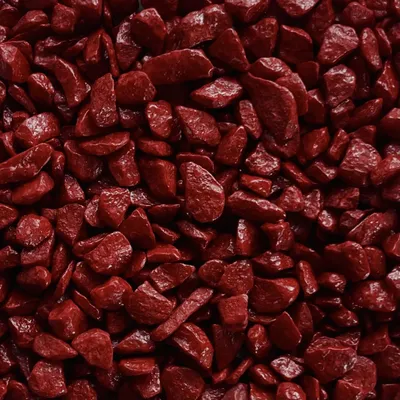 Produktbild von Dekosteine Farbsteine 9-13mm - 1kg Bunte Steine KÖNIGSROT