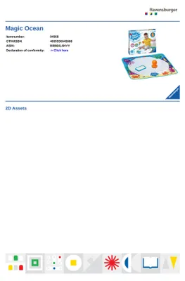 Produktbild von Magic Ocean Ravensburger 04568