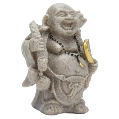 Obrázok produktu pre Sochy Budhu, figúrky Budhu, smejúce sa sochy Budhu, živica ornament, Maitreya Budha sochy, domáce dekorácie