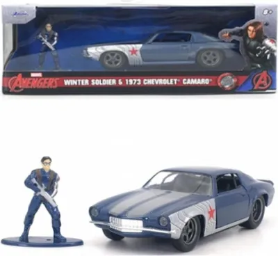 Produktbild von Jada Modellauto Hollywood Rides Marvel Winter Soldier mit Figur 1:32 253223021