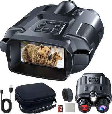 Obrázek produktu pro Dalekohled, 8x digitální zoom, možnost rozlišení 4K UHD, černý