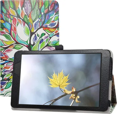 Obrázek produktu pro Alldocube Iplay 8T Obal Na Tablet Bílý Barebný Strom S Klapkou Zavřený