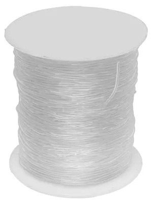 Immagine prodotto di Colorations - Cordoncino elastico trasparente - 50 m,  1 mm