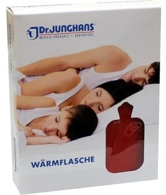 Produktbild von WÄRMFLASCHE 1,5 l mit Bezug rot