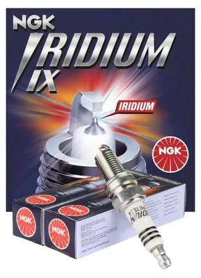 Image de 2 bougies d'allumage NGK DCPR7EIX, 6046, iridium