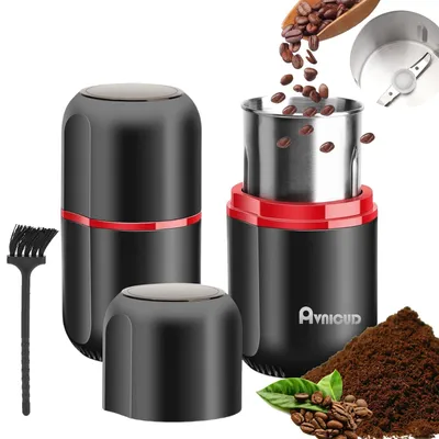 Elektrische Kaffeemühle 120 ml, 150 W, schwarz