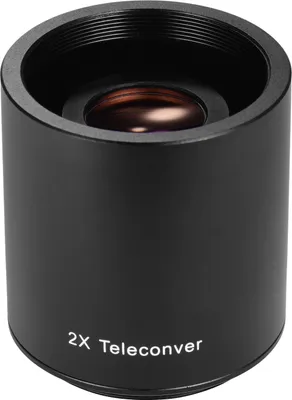 Produktbild von Andoer 2X Teleconverter-Objektiv Manuelles Fokus-Konverter-Objektiv fuer 650-1300 mm 500 mm 420-800 mm Kamera-T-Mount-Objektive
