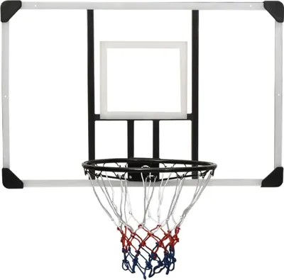 Image de vidaXL Panier de basket transparent 106x69x3 cm Polycarbonate