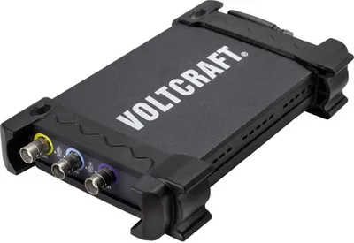 Produktbild von VOLTCRAFT 1070D USB-Oszilloskop 70 MHz 250 MSa/s 6 kpts 8 Bit Digital-Speicher (DSO) 1 St.