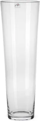 Produktbild von Vase Glas konisch Glasvase Blumenvase 19 cm