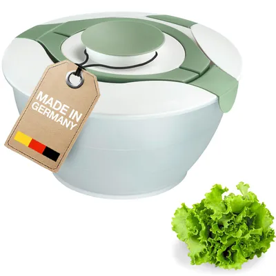 Produktbild von Westmark Salatbutler/-schüssel mit Tragegriffen und Dressing-Behälter, Fassungsv