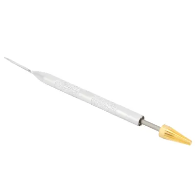 Image de Stylo à teindre les bords, stylo à huile latérale, stylo à teindre le cuir, outil d'impression des bords, stylo à rouleau de traitement des bords, applicateur de teinture des bords