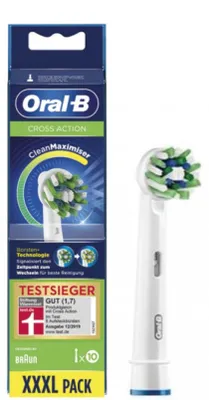 Productafbeelding van Braun Oral-b Cross Action Cleanmaximizer opzetborstels, 10 stuks