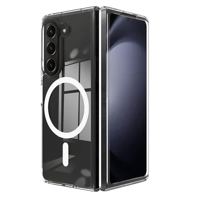 Zdjęcie produktu dla König Design Hülle kompatibel mit Samsung Galaxy Z Fold6 Kunststoff Soft Handyhülle - Handy Case Transparent