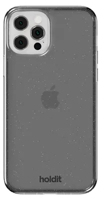 Image de Étui Holdit Glitzer pour Apple iPhone 12 (Pro) - Noir