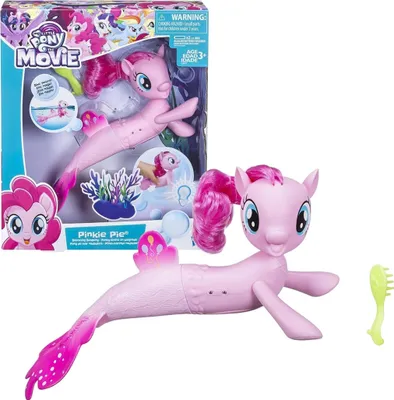 Zdjęcie produktu dla My Little Pony The Movie Pinkie Pie Swimming Seapony, 3 lat(a), My Little Pony, Różowy, 1 szt.