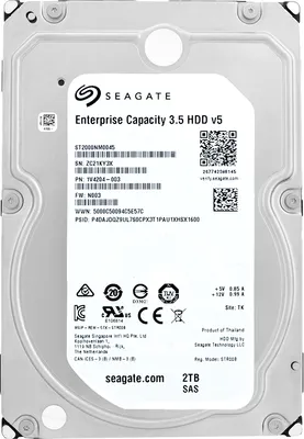 Produktbild von Festplatte Seagate 2TB ST2000NM0045 128Mb Cache 7200Rpm SAS III 3.5'' Zoll