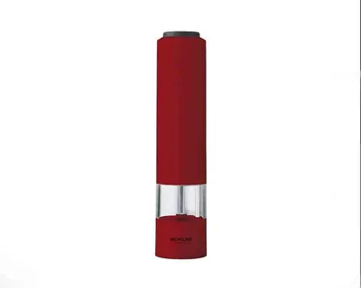 Produktbild von Michelino Elektrische Gewürzmühle Salz-/Pfeffermühle Grob- und Feinjustierung Rot