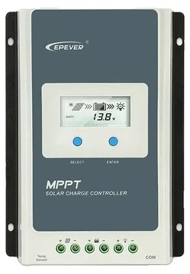 Immagine prodotto di Regolatore di carica solare, corrente massima 40 A, display LCD, 40 A