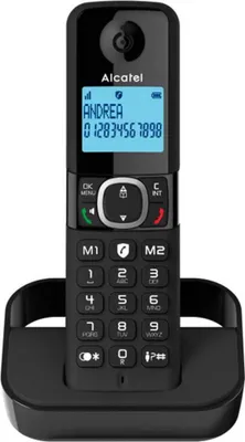 Immagine prodotto di Telefono cordless nero Alcatel F860NOIR