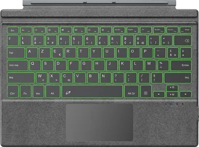 Immagine prodotto di Wireless Keyboard TiMOVO AZERTY LED for Microsoft Surface Pro gray