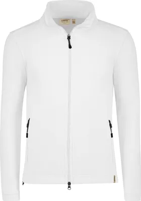 Produktbild von HAKRO Hakro Herren Fleece-Jacke #846 Gr. XS weiß